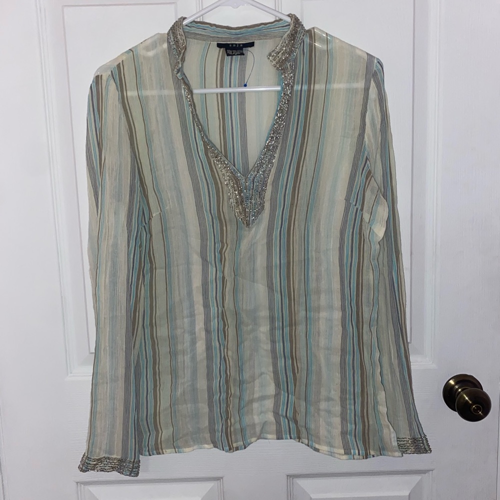 Long Sleeve Saja Blouse